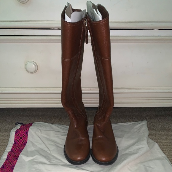 Tory Burch Brown Riding Boots - Picture 4 of 4